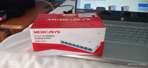 Mercusys Switch 8 Puertos 10/100mbs Model:ms108