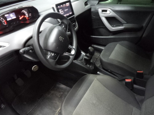 Peugeot 208 Active 1.2 12v Flex Mec Completo Dvd 2018 Branco