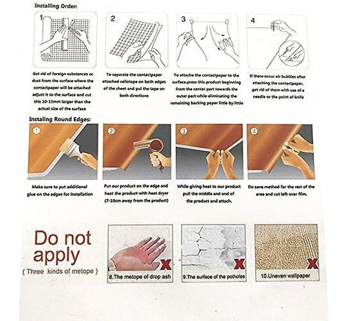 Gris Madera Grano Autoadhesivo Cáscara 3d Pelada Y Pal...