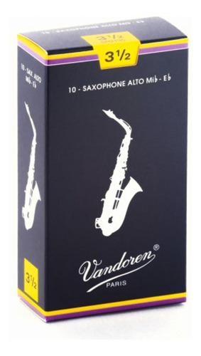 Vandoren Sr2135 Cañas Tradicionales De Saxo Alto De Fuerza