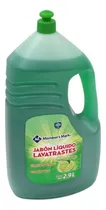 Comprar Jabón Líquido Lavatrastes Arranca Grasa Members Mark 2.9 L