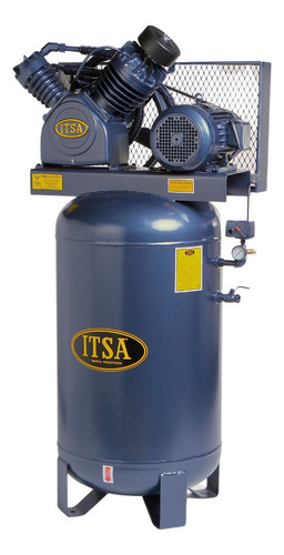 Compresor De Aire 5 Hp 80 Gal Marca Itsa Trifasico Vertical