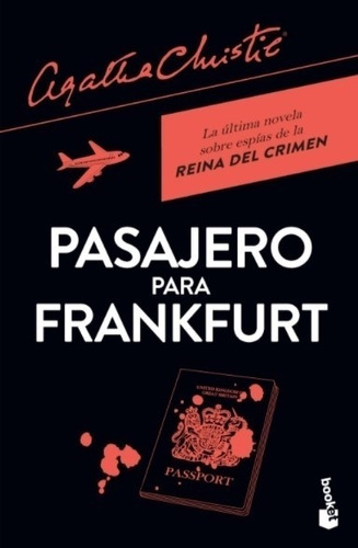 Libro Pasajero Para Frankfurt - Agatha Christie