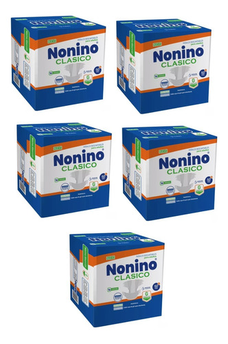 Pañales Nuevo Nonino Clásico Elastizados Talle G X80 Uni