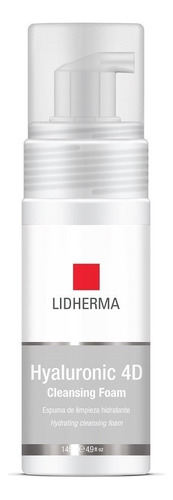 Lidherma Hyaluronic 4d Cleansing Foam Espuma Limpieza Facial Tipo De Piel Todo Tipo