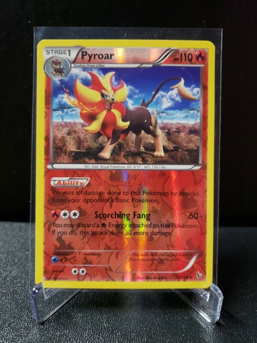 Pokemon Tcg Pyroar - 20/106 - Holo Rare Reverse Holo