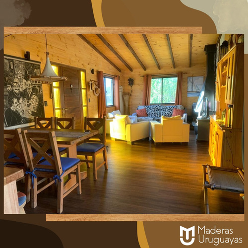 Cabañas Casas En Madera Decks Construcción Carpintero Piria.
