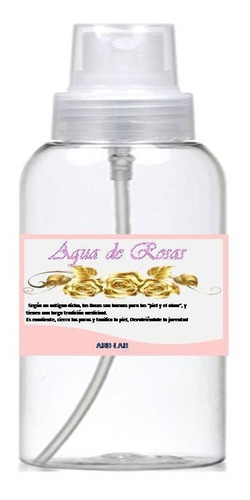 Agua De Rosas Loción, Humecta Astringente Todas Las Pieles 