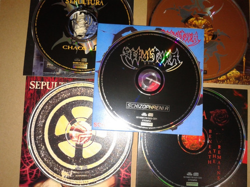 Cd Box Sepultura The Complete Max Cavalera Collection/ 87-96