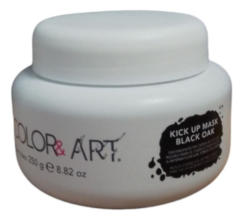 Color & Art Kick Up Mask Black Oak 250g