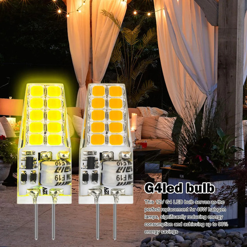 Lámpara Led G4 De 12 V Bombilla Led G4 Lámpara De Luz Diurna