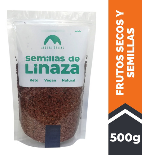 Semillas De Linaza 500 G Andina Grains