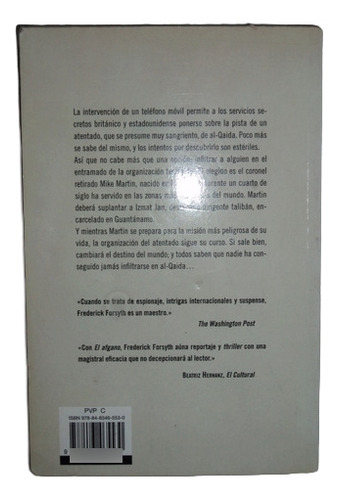 El Afgano - Frederick Forsyth, 2008, Debols!llo. (Usado)
