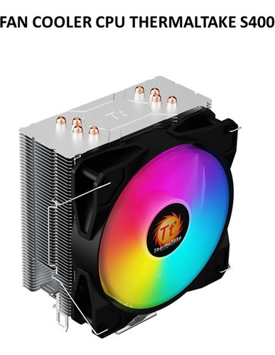 Fan Cooler  Thermaltake S400 Compatible Sockets  Intel Adm