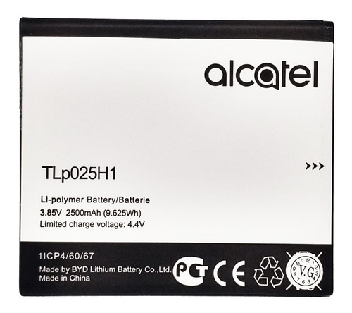 Pila Batería Alcatel Pop 4 Tlp025h7 - tlp025h1