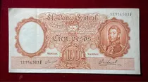 Comprar Billete 100 Pesos Moneda Nacional 1967 Bottero 2081 Oferta