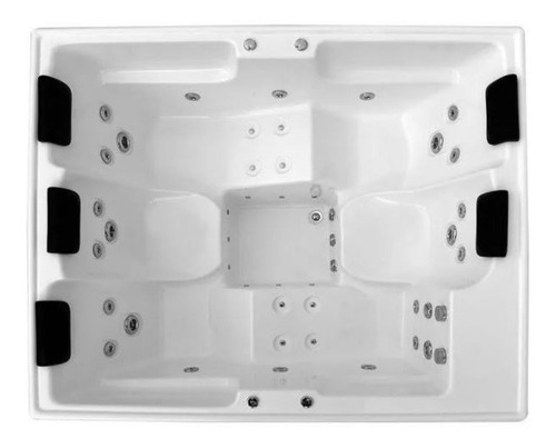 Spa Corcovado Com Hidro + Aquecedor + Cromo Led Área Externa