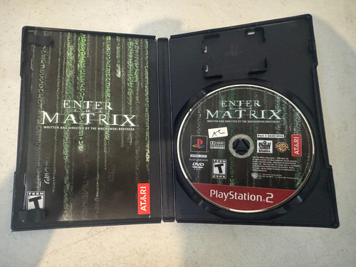 Enter The Matrix Para Playstation 2 Original (Usado)