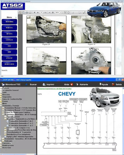 Disco Duro Información Automotriz Alldata Mitchell Diagramas (Usado)