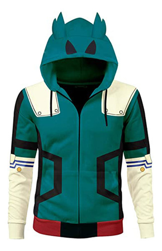 Traje De Lucha Largo Green Valley De My Hero Academy 3d Hot