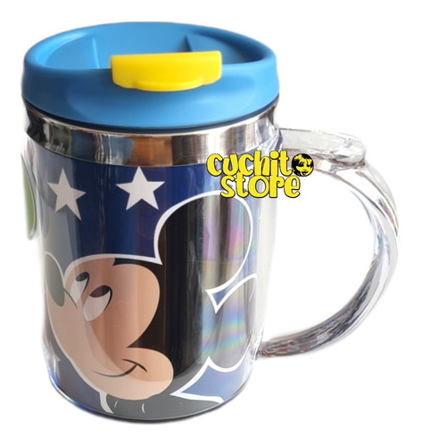 Taza Mug Termico Termo Keep Mickey Mouse Disney 450ml