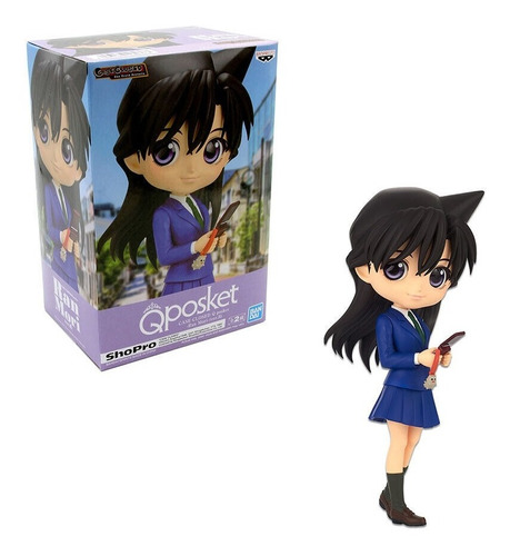 Figura Detective Conan Q Posket Ran Mori Ver B 14cm 24511