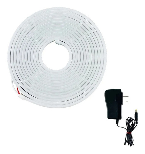 Neon Flex 5m 12v Sumergible Incluye Fuente Colores A Elegir 