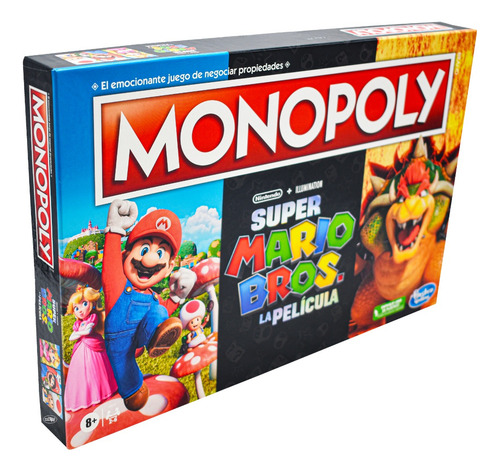 Monopoly Super Mario Bros La Pelicula Juego De Mesa Hasbro
