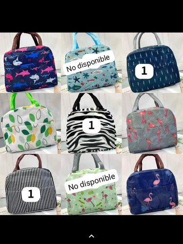 Bolsos Térmicos Con Lindos Diseños 