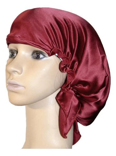 /gorro De Noche De Seda Elástico Para Dormir - 100% Seda