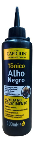  Tônico Alho Negro Capicilin Auxilia No Crescimento 100ml