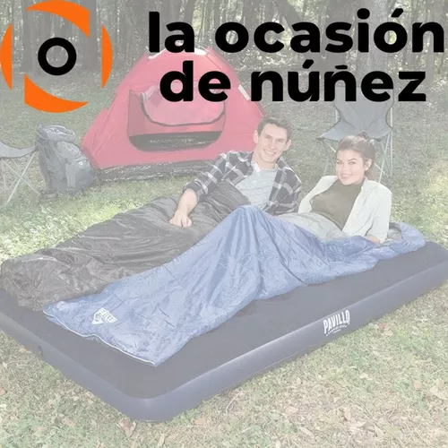 Colchon Inflable Bestway 2 Plaza Camping Carpa Aire 191x137