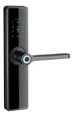 Fechadura Digital Lock I200 Biometria Cartão Senha Maçaneta