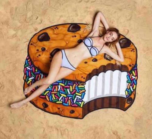 Beach Blanket Fresa Y Galleta 