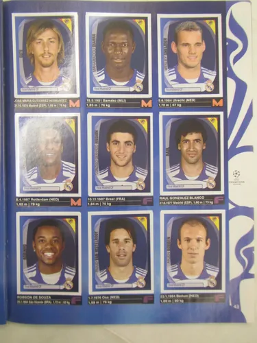 Álbum Uefa Champions League 2007/2008 Completo Panini | MercadoLivre