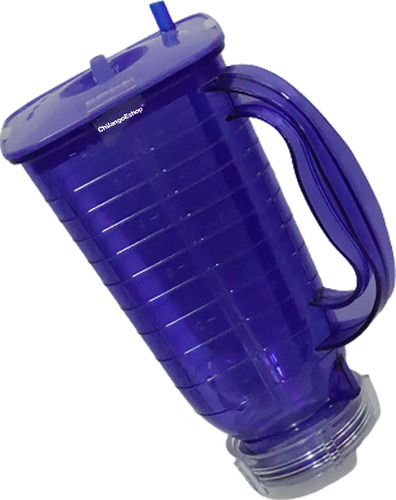 Vaso Morado Para Licuachela Michelada Aguas O Licuado