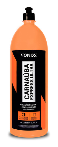 Carnaúba Express Ultra 1,5l Vonixx - Pintura E Plásticos