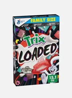 Cereal Trix Loaded, Hecho Con Grano Entero Americano