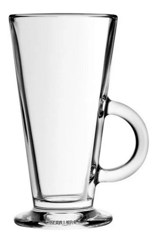 6 Tazas De Café Jarro Irish Coffee 14 X 7,5 Cm