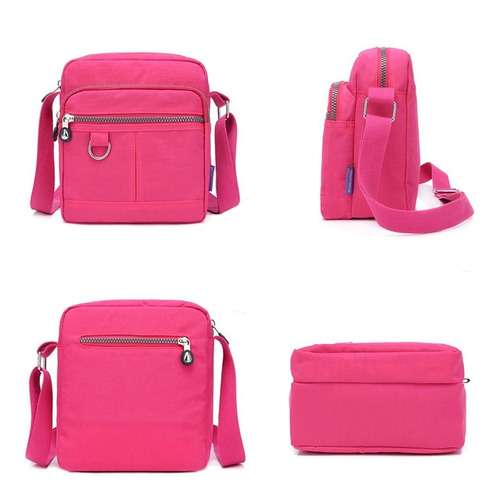 Imagen 4 de 7 de Bolsa De Hombro De Nailon Impermeable Liviana