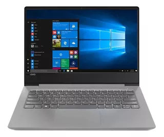 Laptop Lenovo IdeaPad 330S-14IKB gris acero 14", Intel Core i3 8130U 4GB de RAM 1TB HDD, Intel UHD Graphics 620 1366x768px Windows 10 Home