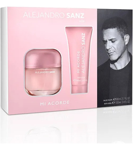 Alejandro Sanz Perfume Mi Acorde 80ml Dama Original