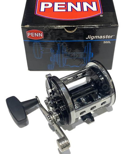 Reel Penn Jigmaster 500l Manija Derecha Chicharra