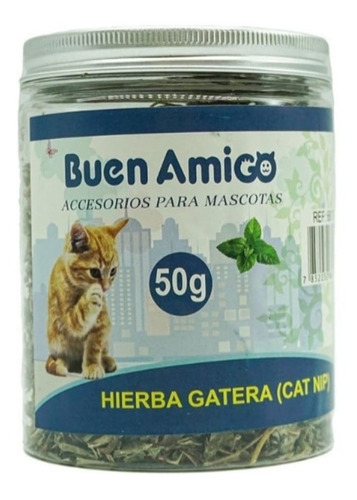 Hierba Gatera Seca Catnip 50g Hojas De Catnip - Buen Amigo 