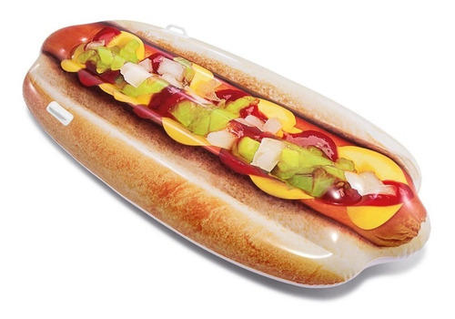 Flotador Inflable En Forma De Hot Dog