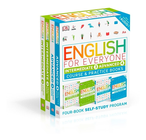 Libros English For Everyone: Intermediate And Advanced Box