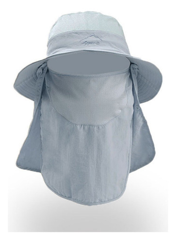 . Sombrero Tipo Cubo De Ala Ancha Con Protección Uv