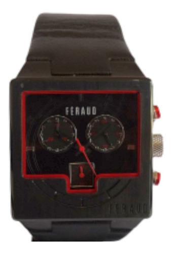 Reloj Feraud Square Cronografo Original Garantia Oficial