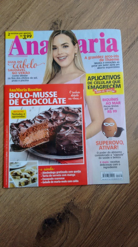 Revista Ana Maria 1160 Thaeme Receitas Dietas Bolos N334