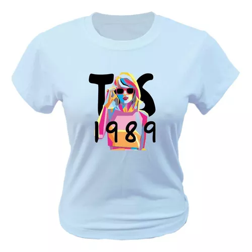 Camiseta T-shirt Unissex Algodão Taylor Swift Eras 90